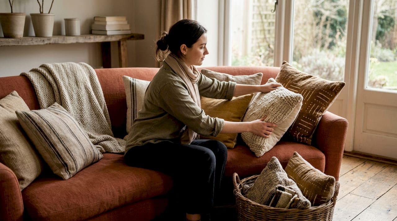 How to Style Throw Pillows Like a Designer