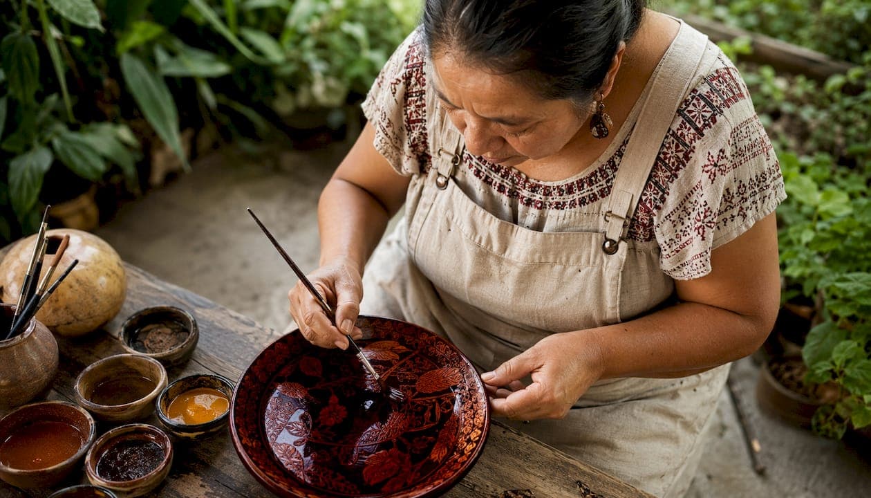 Mexican Lacquerware Craft Explained for Luxury Shoppers
