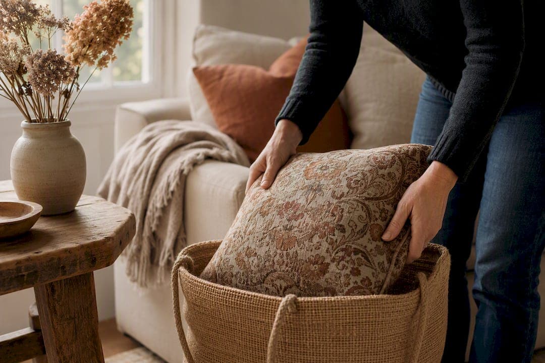 The Right Way to Store Cushions Between Seasons