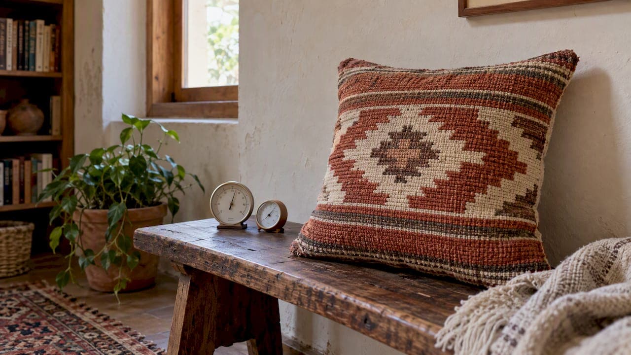 Protect Mexican Artisan Cushions: Keep 18–21°C, 40–50% Humidity